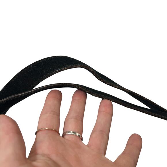 $1850 Jimmy Choo Black Bronze Suede Metallic Ramona Tote Shoulder Bag - Picture 5 of 15